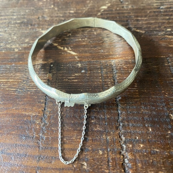 ❤️Sterling Silver bangle bracelet 925 - Picture 1 of 6